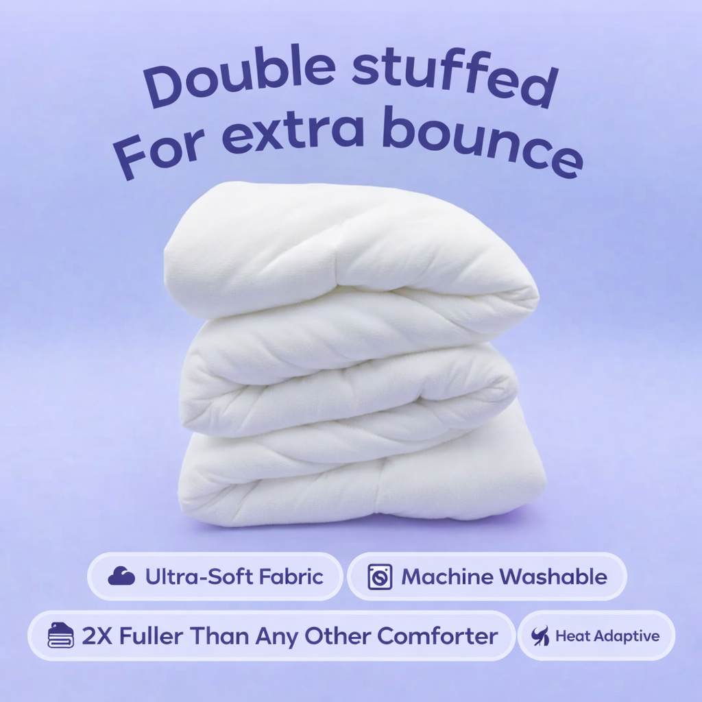 ThePillowCafe Double Stuffed Cloud Comforter