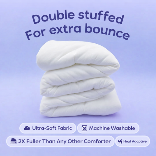 ThePillowCafe Double Stuffed Cloud Comforter
