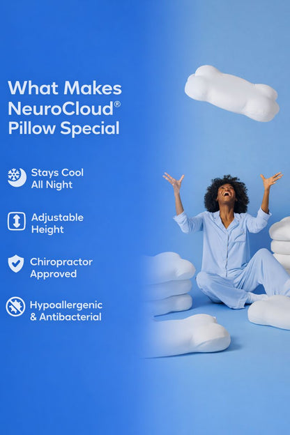 NeuroCloud® Viral Memory Foam Cloud Pillow