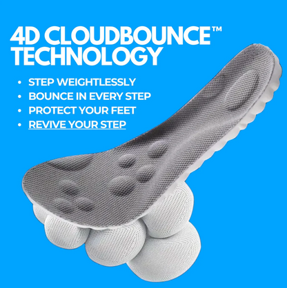 PillowSole® Lightweight Breathable Cloud Insoles (Comes in Pairs)