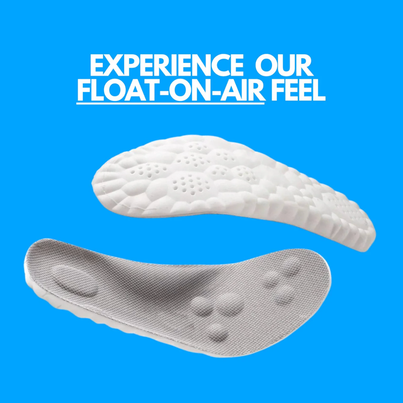PillowSole® Lightweight Breathable Cloud Insoles (Comes in Pairs)