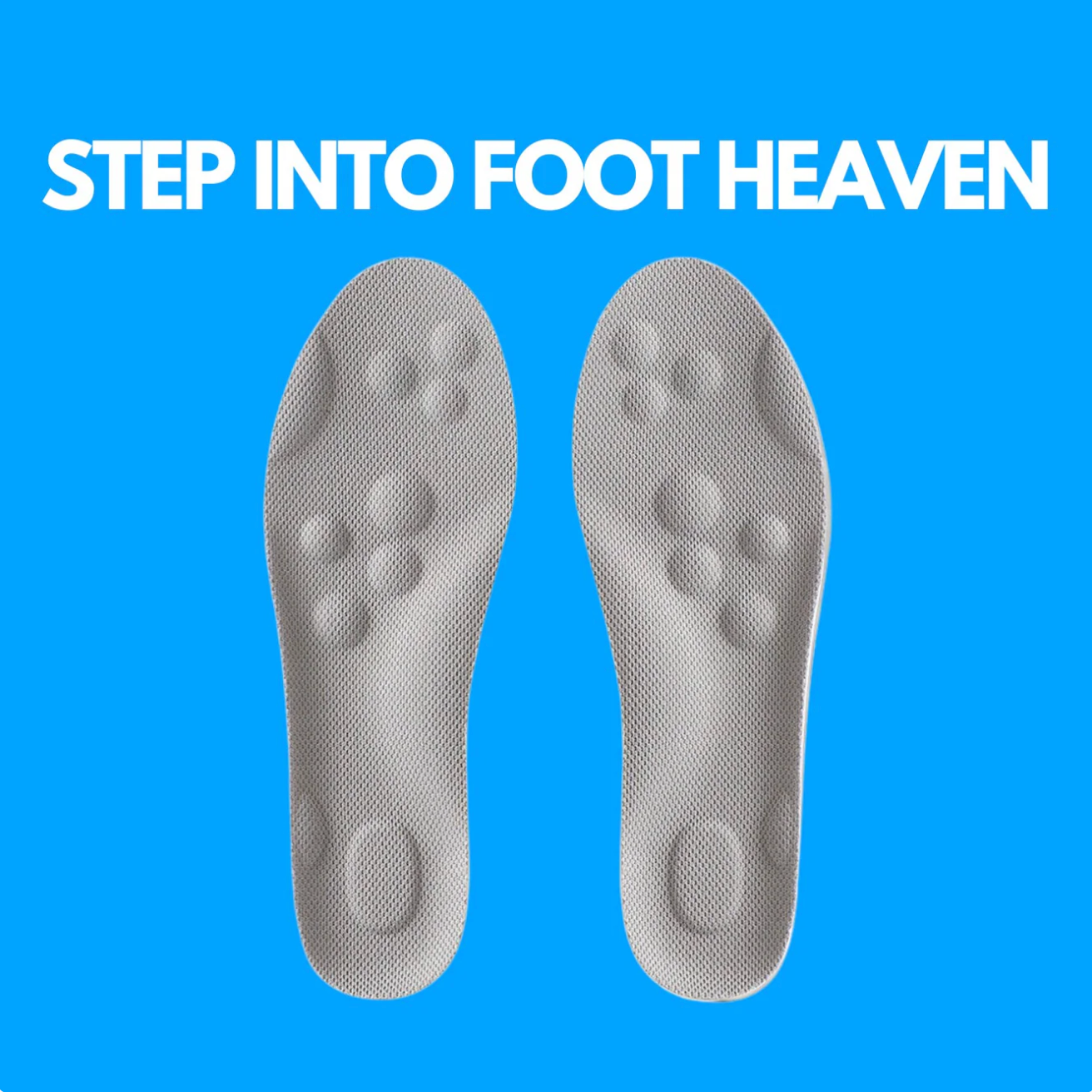 PillowSole® Lightweight Breathable Cloud Insoles (Comes in Pairs)